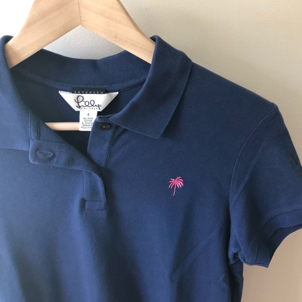Lilly Pulitzer Navy Polo